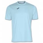 Футбольная футболка Joma Combi голубая 100052.350